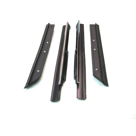 Fairchild Industries Kf2068 - 1983-1993 Ford Mustang Quarter Window Belt Weatherstrip Kit KF2068